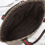 Gucci GG Tender Medium Tote Bag 763287 Dark Coffee